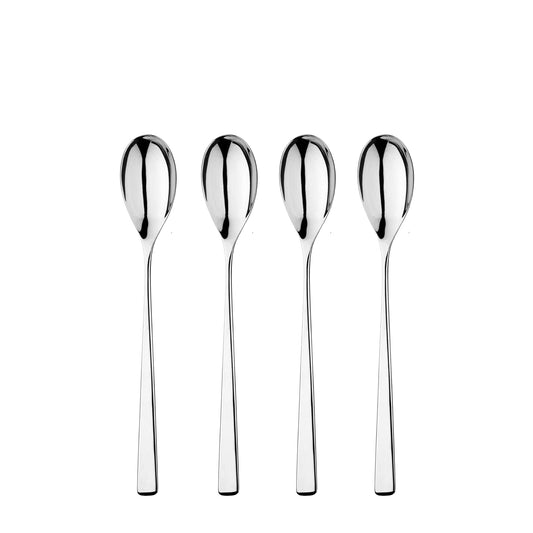 Studio William Tilia Mirror 4 Piece Long Teaspoon Set