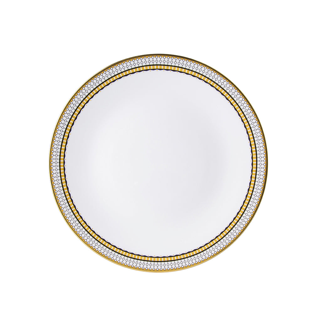 Royal Crown Derby Oscillate Onyx Coupe Plate 27.3cm