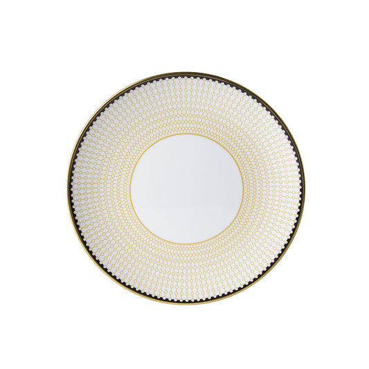 Royal Crown Derby Oscillate Ochre Coupe Plate 20.9cm