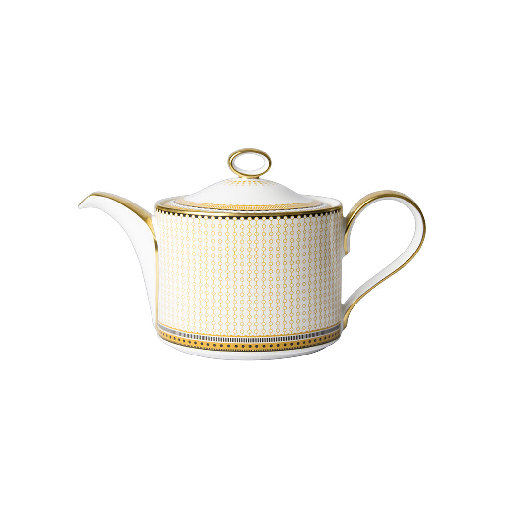 Royal Crown Derby Oscillate Ochre Teapot 1.05L