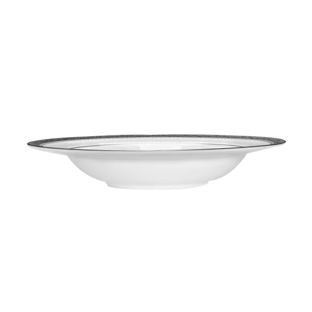 Noritake Odessa Platinum Rimmed Soup 22cm