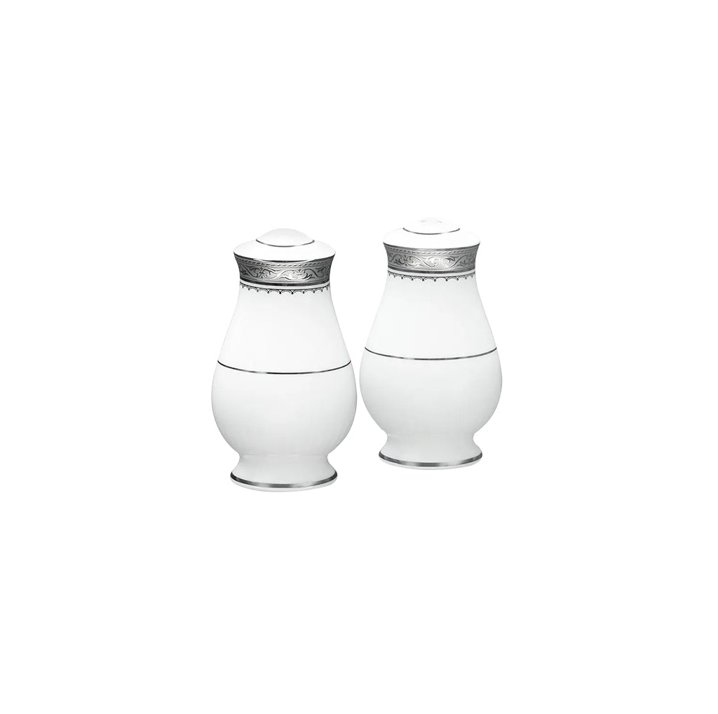 Noritake Odessa Platinum Salt & Pepper