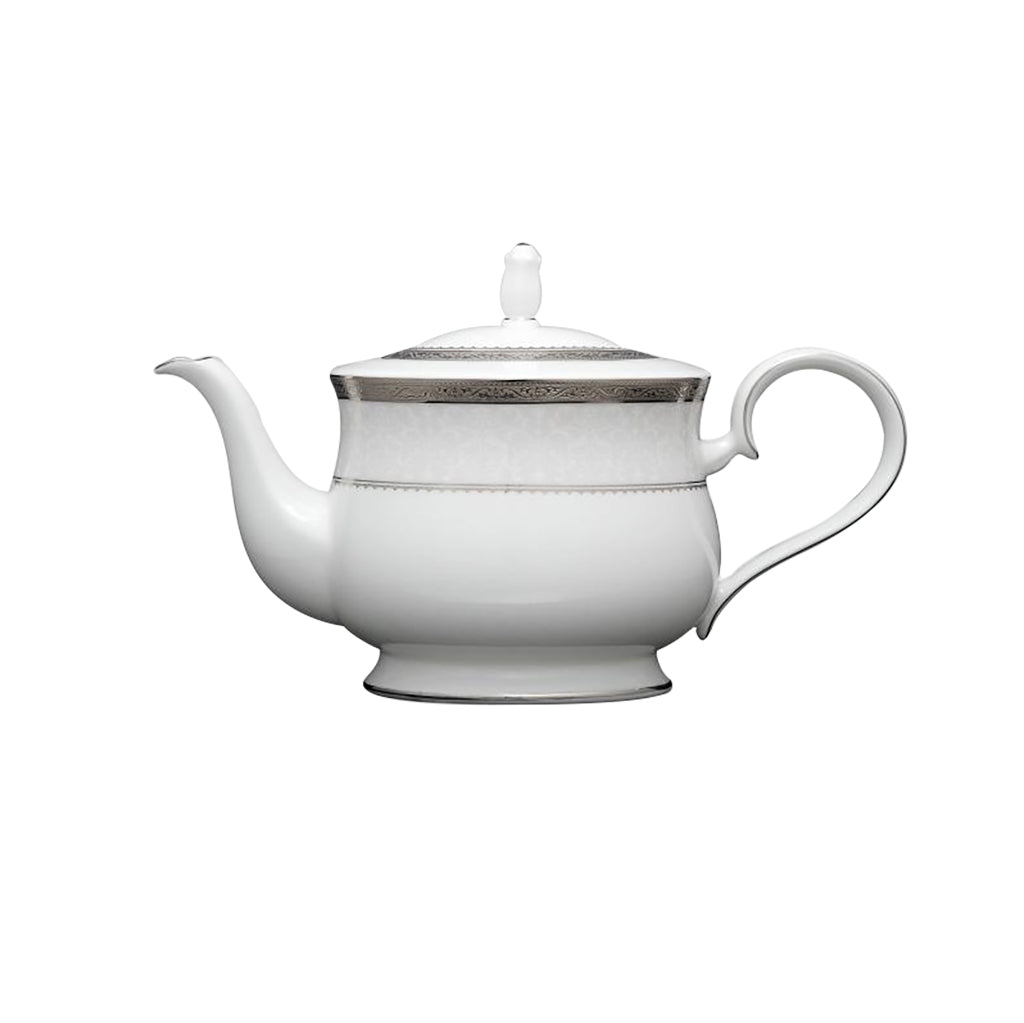 Noritake Odessa Platinum Tea Pot