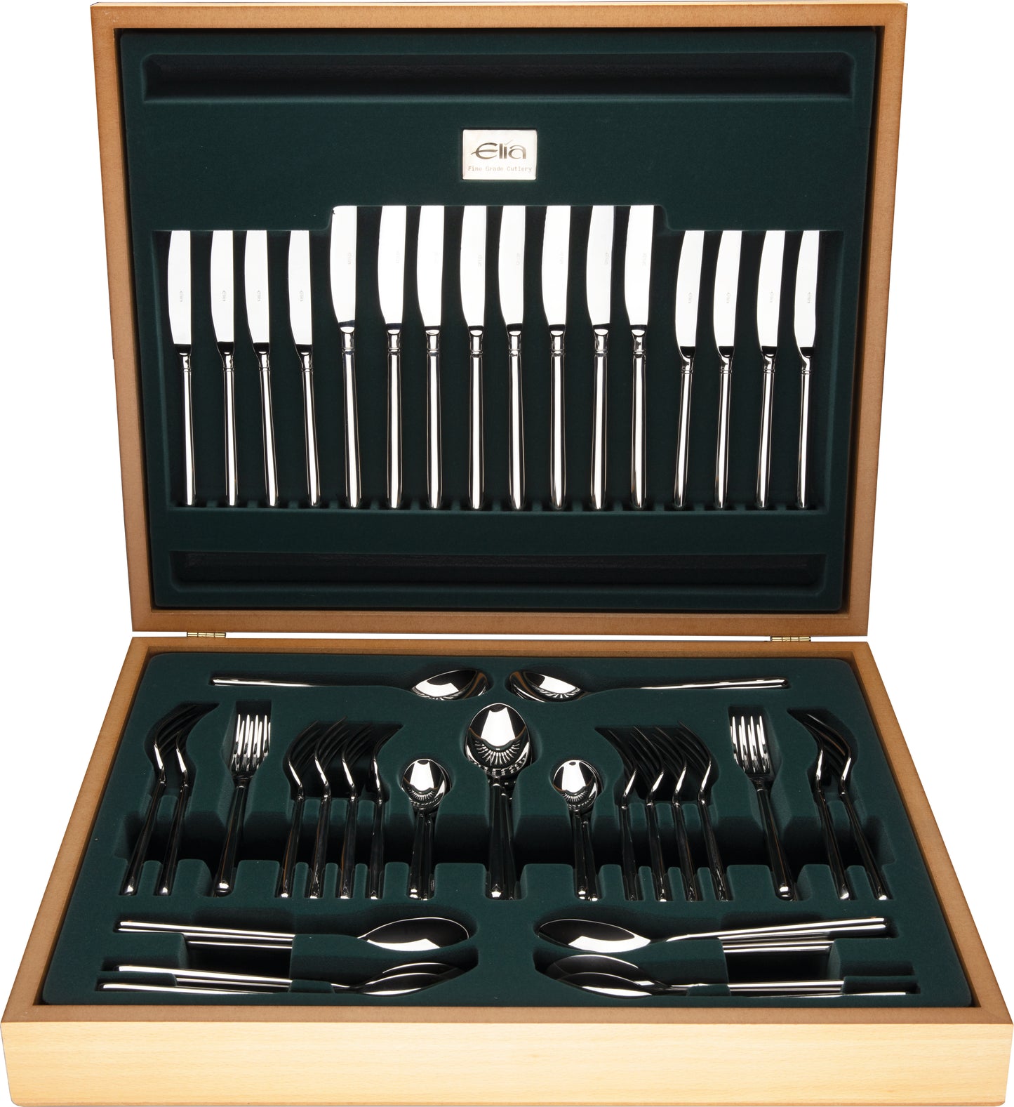 Elia Zephyr 60 Piece Cutlery Set in Canteen