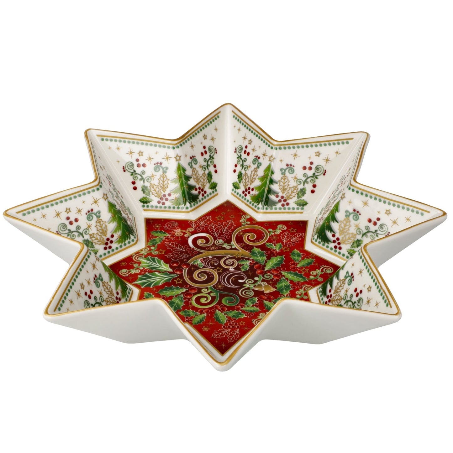 Palais Royal Large Stellar Christmas Bowl-Goviers