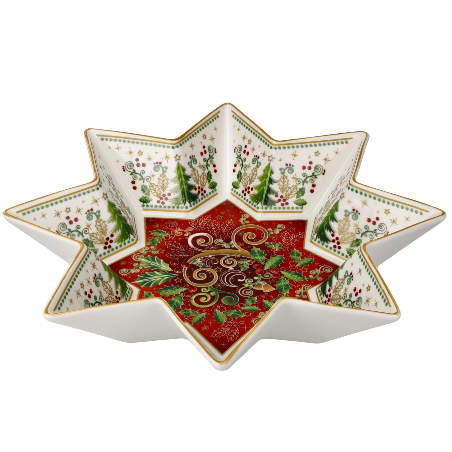 Palais Royal Large Stellar Christmas Bowl-Goviers