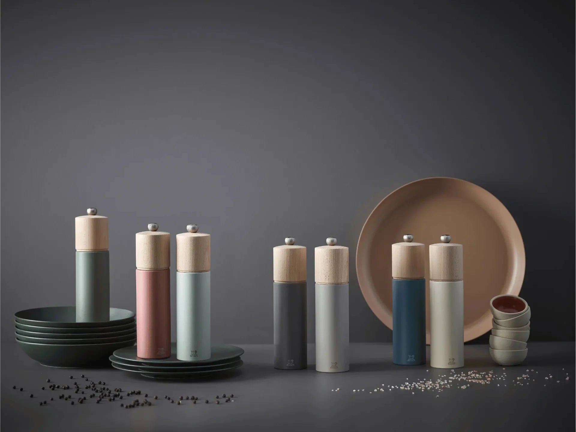 Peugeot Boreal Salt Mill Pebble Grey 21cm-Goviers