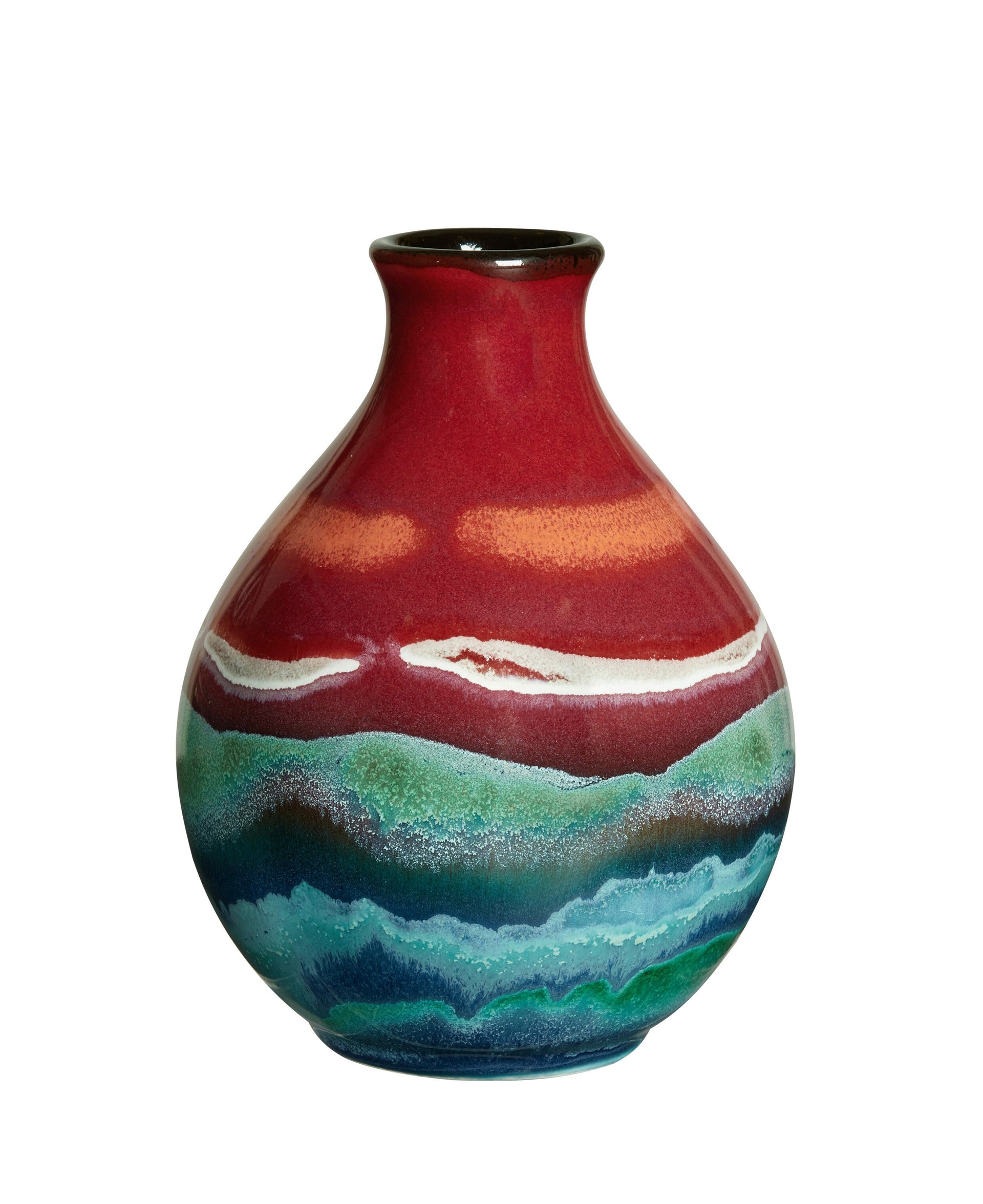 Poole Pottery Horizon 12cm Bud Vase