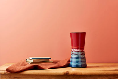 Poole Pottery Horizon 24cm Hourglass Vase-Goviers