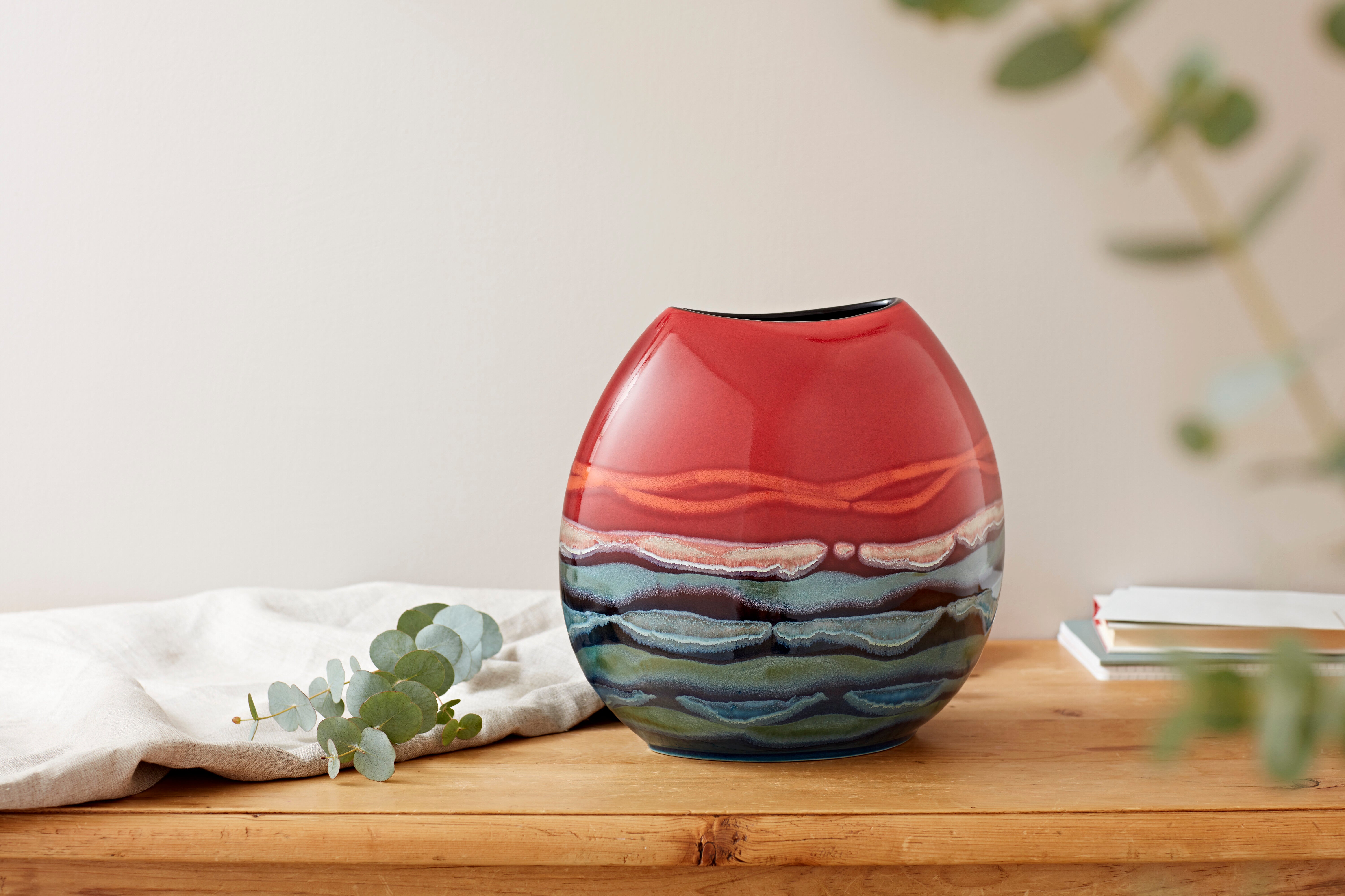 Poole Pottery Horizon 26cm Purse Vase – Havens