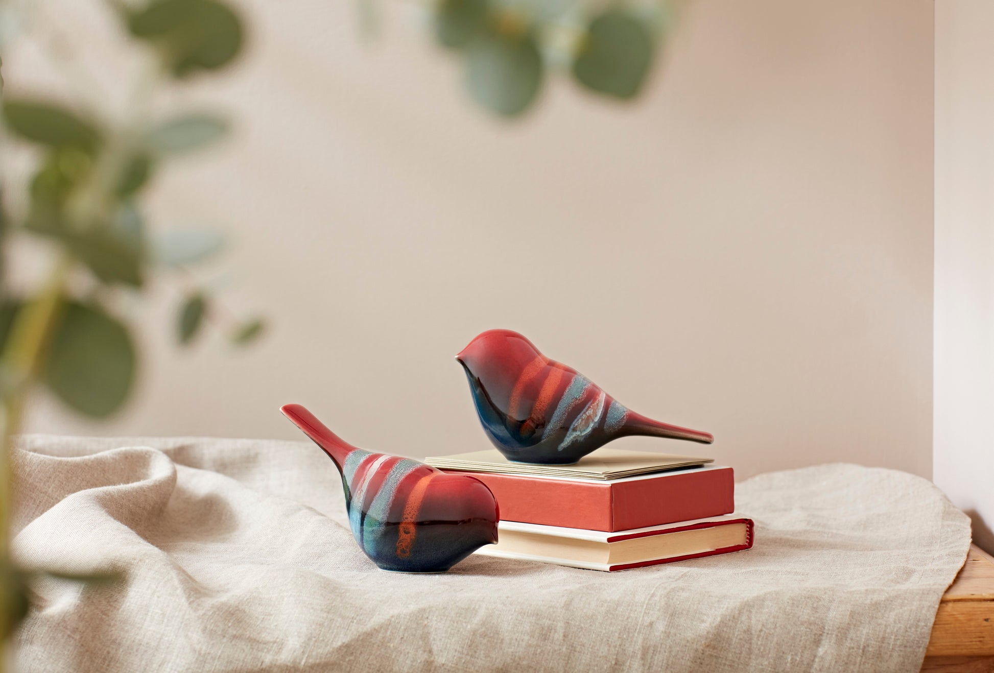 Poole Pottery Horizon Bird Pair Mixed-Goviers