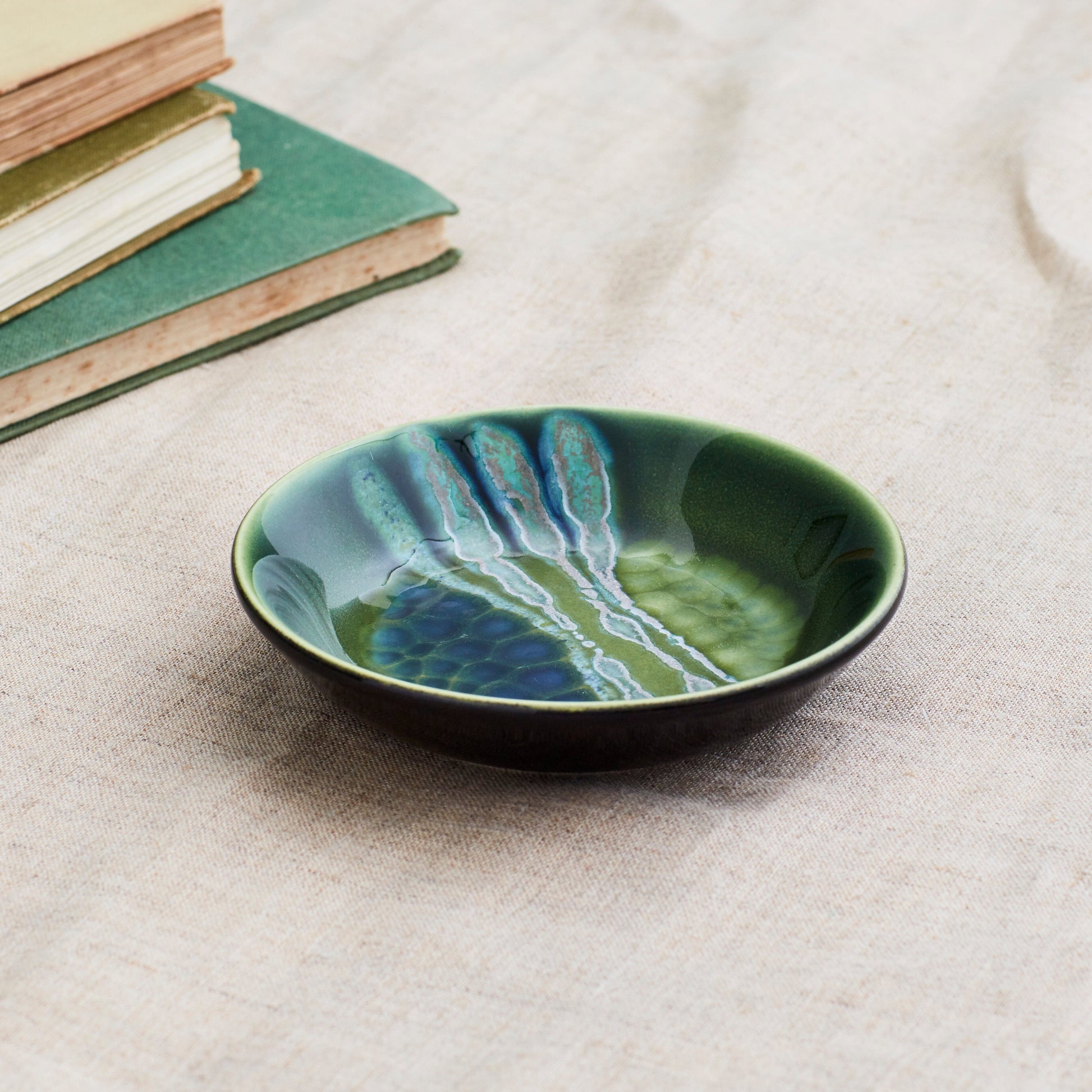 Poole Pottery Maya 12cm Dish-Goviers