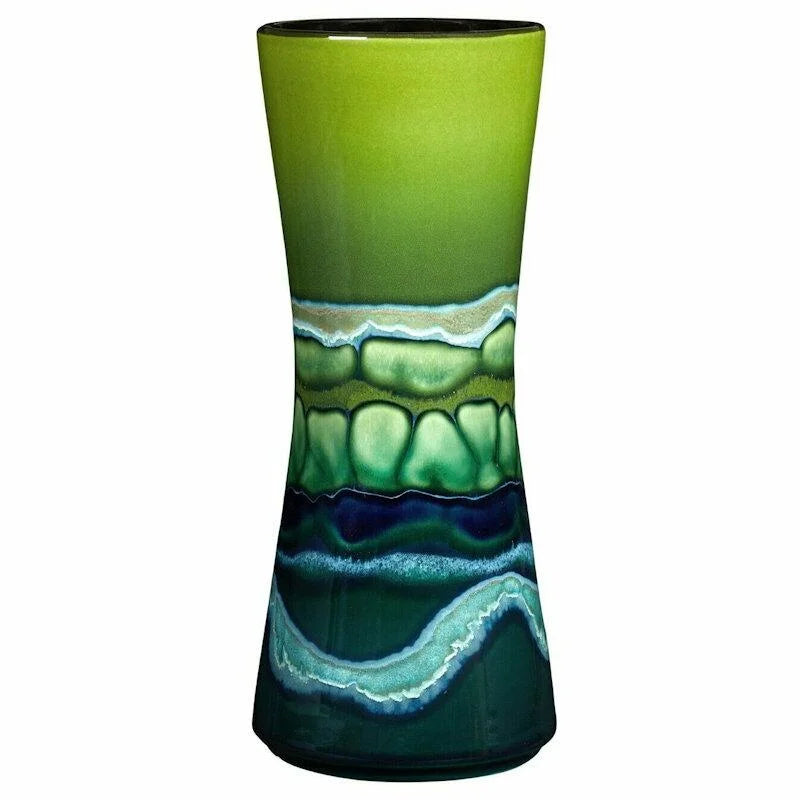 Poole Pottery Maya 24cm Hourglass Vase
