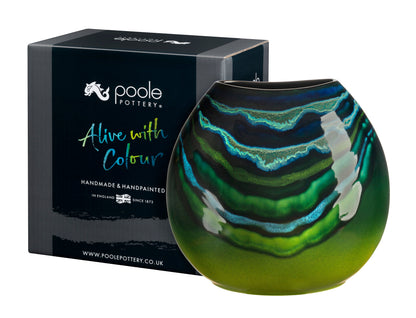Poole Pottery Maya 26cm Purse Vase-Goviers