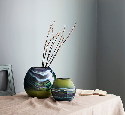 Poole Pottery Maya 26cm Purse Vase-Goviers