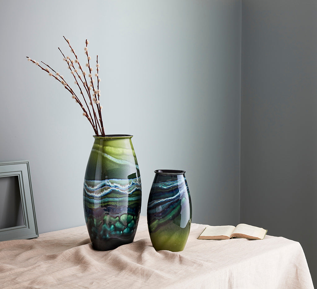 Poole Pottery Maya 36cm Manhattan Vase-Goviers