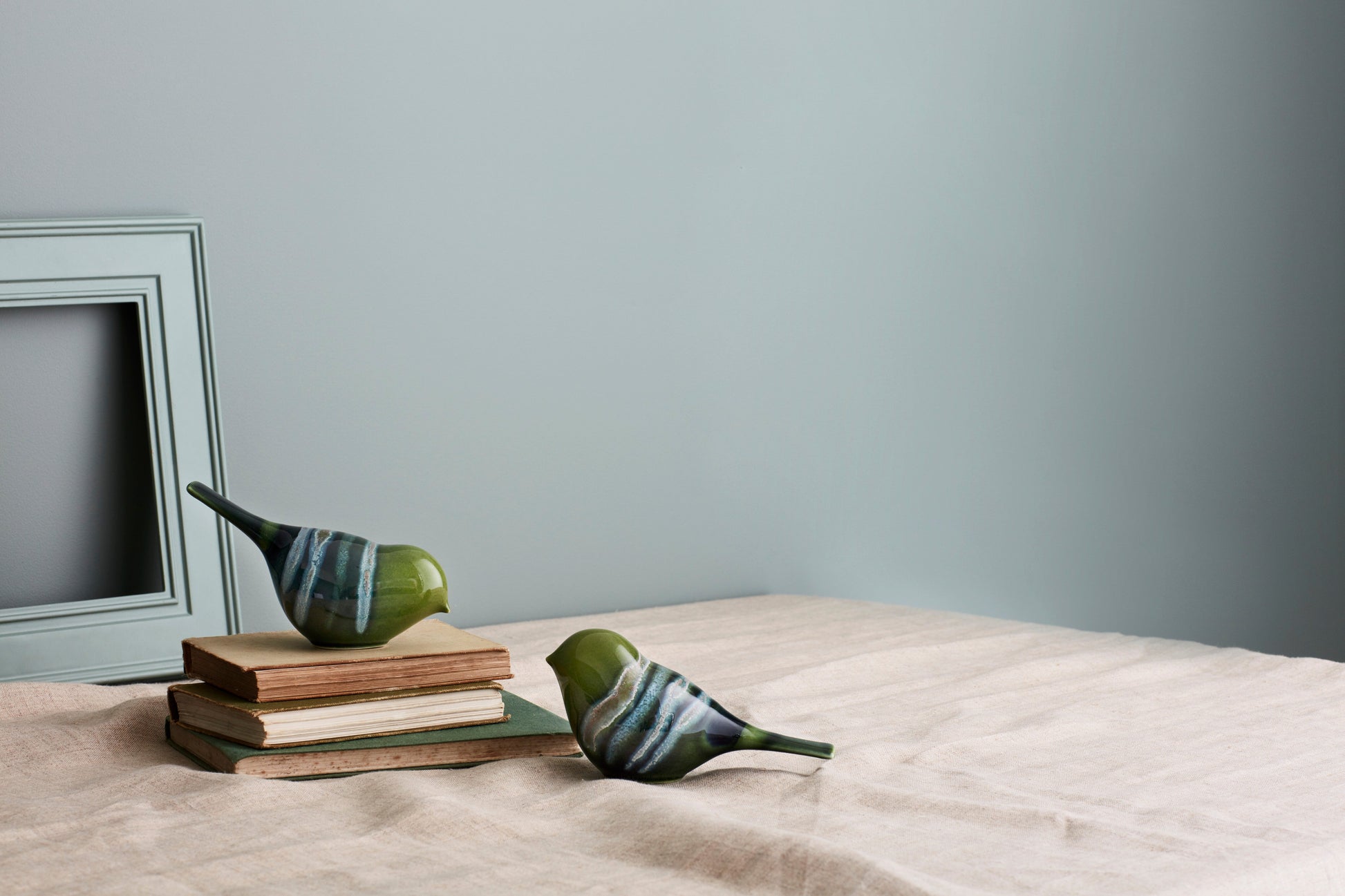 Poole Pottery Maya Bird Pair Mixed-Goviers