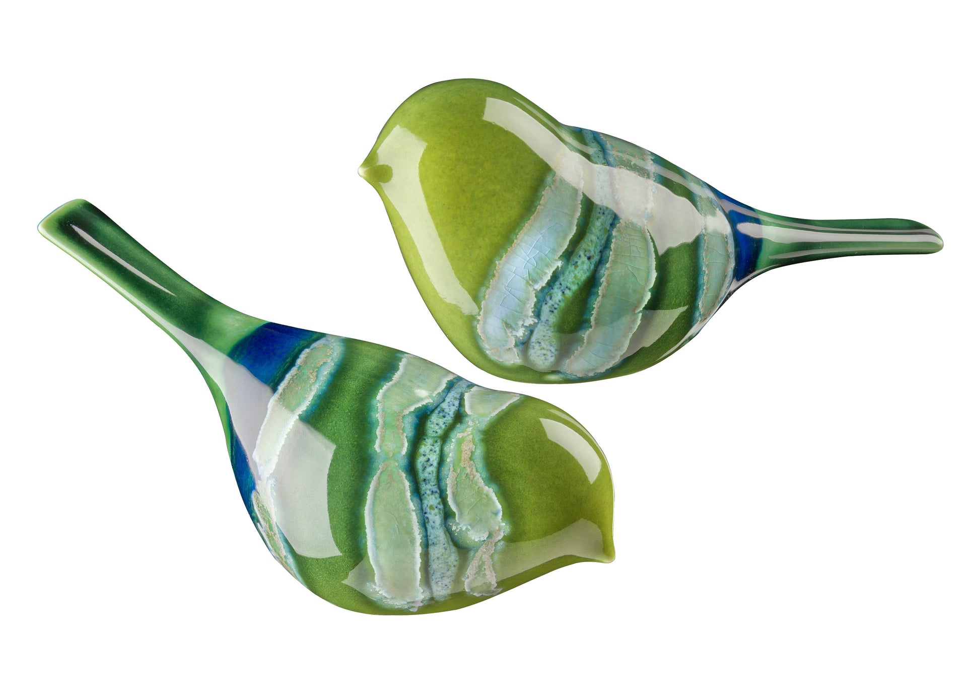 Poole Pottery Maya Bird Pair Mixed