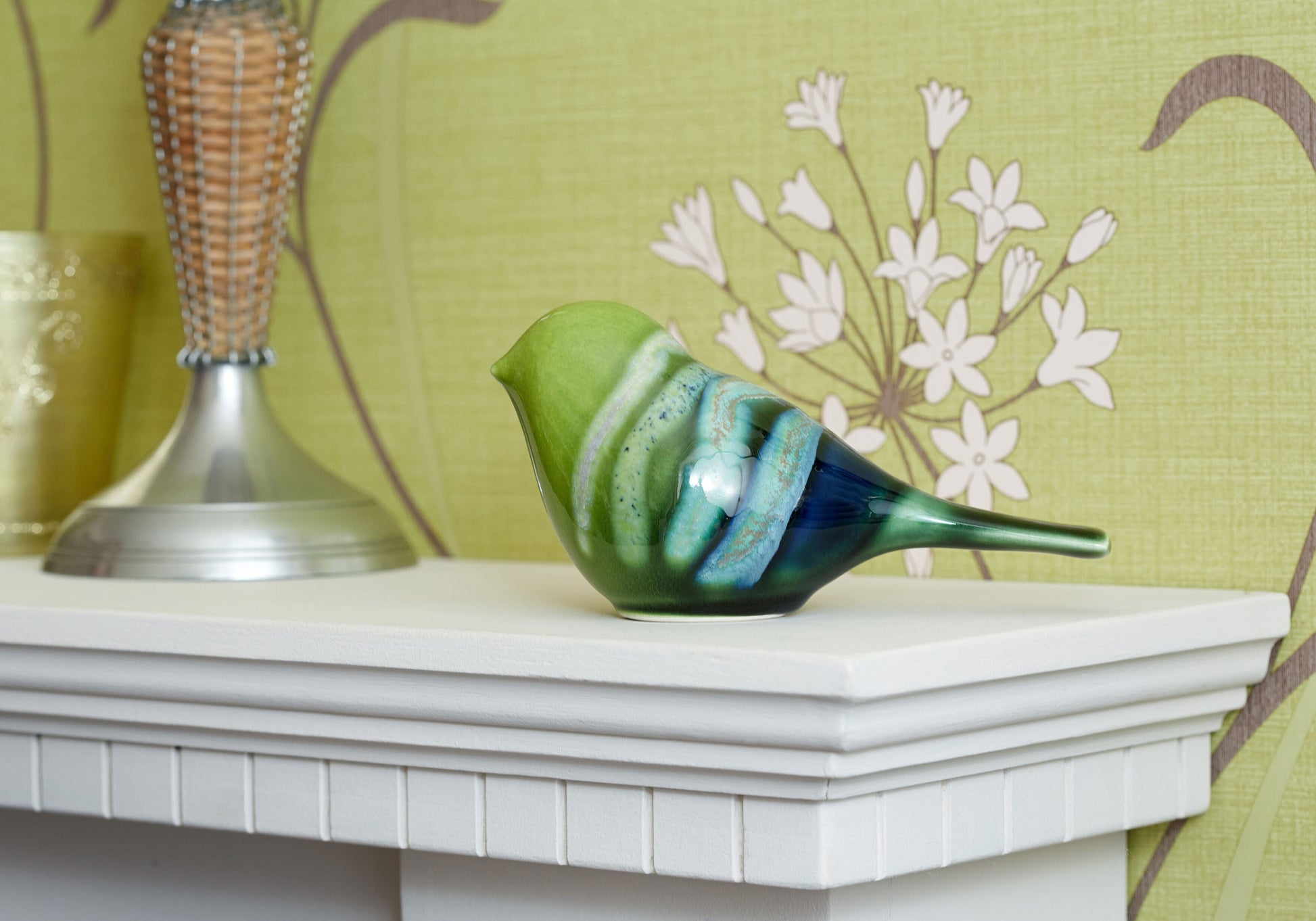 Poole Pottery Maya Perching Bird-Goviers