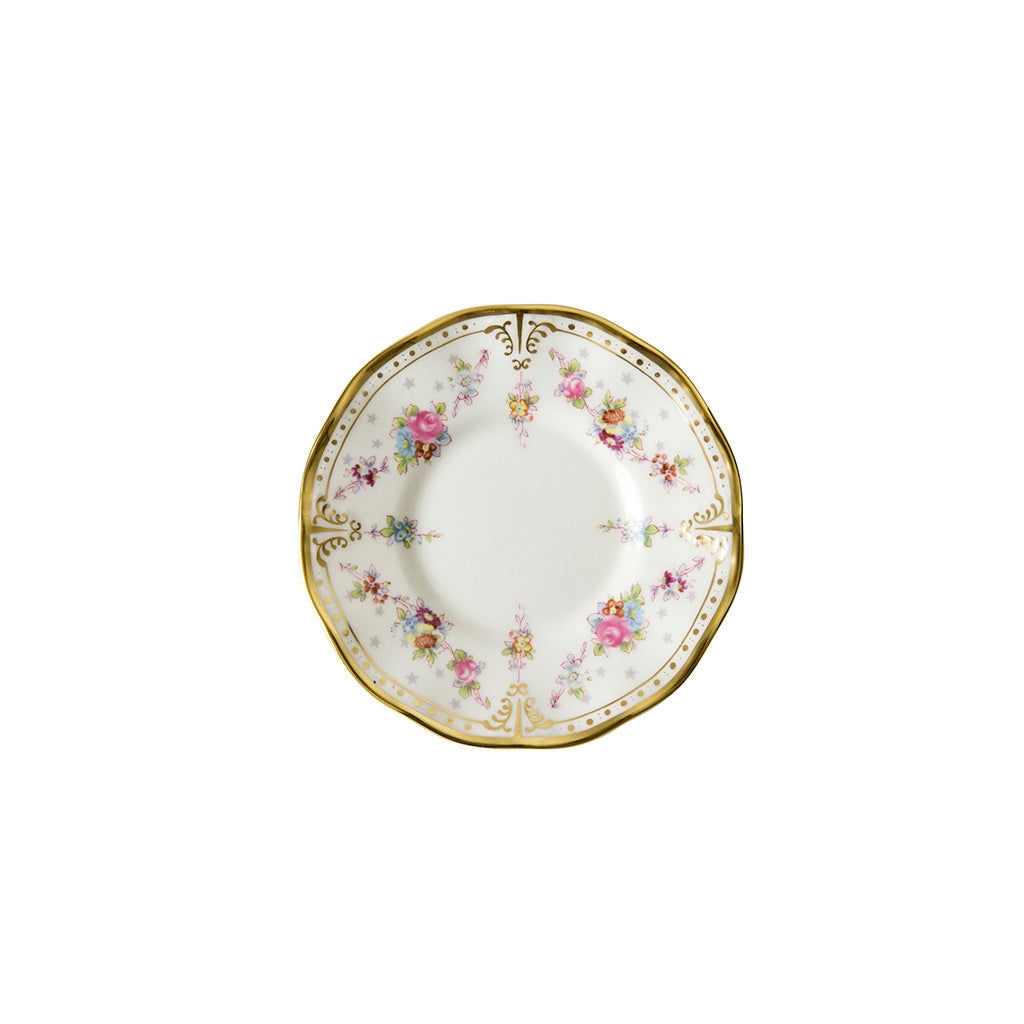 Royal Crown Derby Royal Antoinette Coffee Saucer 12.5cm