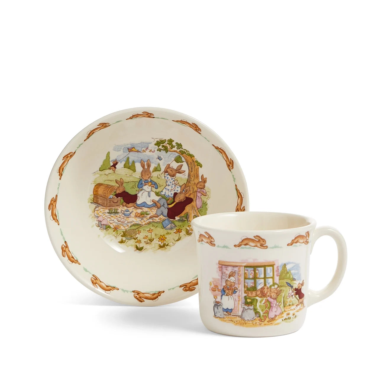 Royal Doulton Bunnykins Infant Bowl & Mug 2-Piece Set