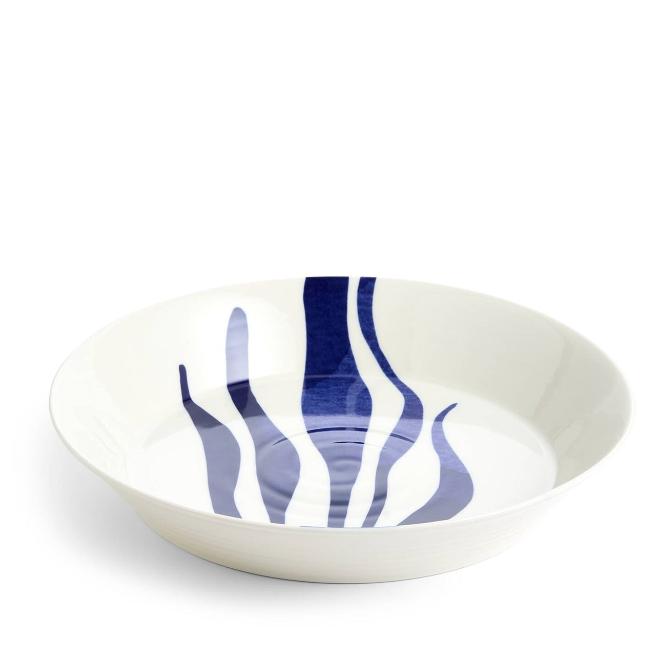 Royal Doulton Pacific Blue Low Serving Bowl 31.5cm Blue