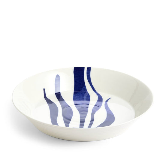 Royal Doulton Pacific Blue Low Serving Bowl 31.5cm Blue