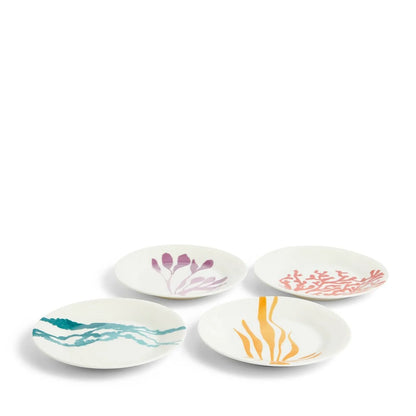 Royal Doulton 1815 Bright Plate 16cm Multicolour Mixed Pattern Set of 4