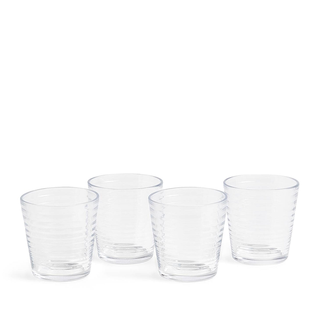 Royal Doulton Gordon Ramsay Maze Clear Tumbler Glass Set of 4