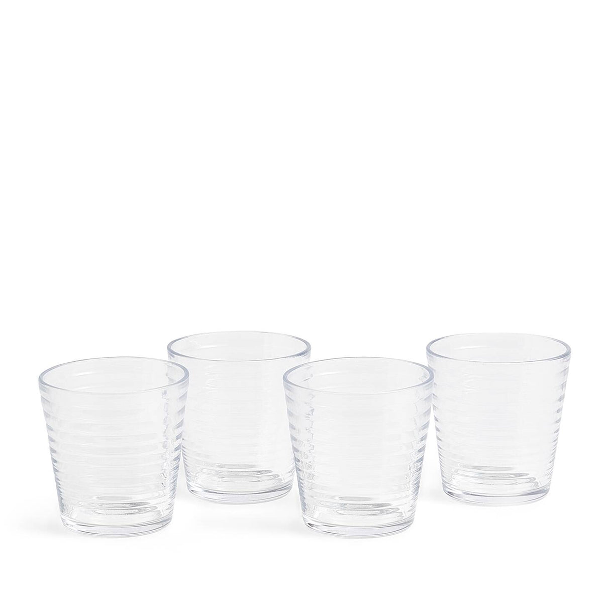 Royal Doulton Gordon Ramsay Maze Clear Tumbler Glass Set of 4