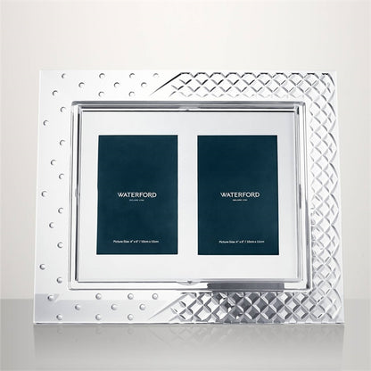 Waterford Crystal Celebrations Double Mount Frame 20 X 25cm