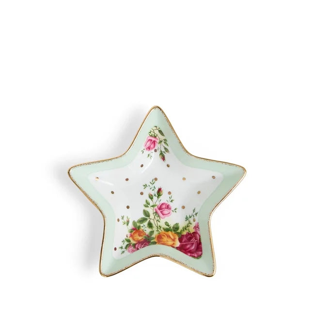 Royal Albert Old Country Roses Christmas Star Bowl 14cm