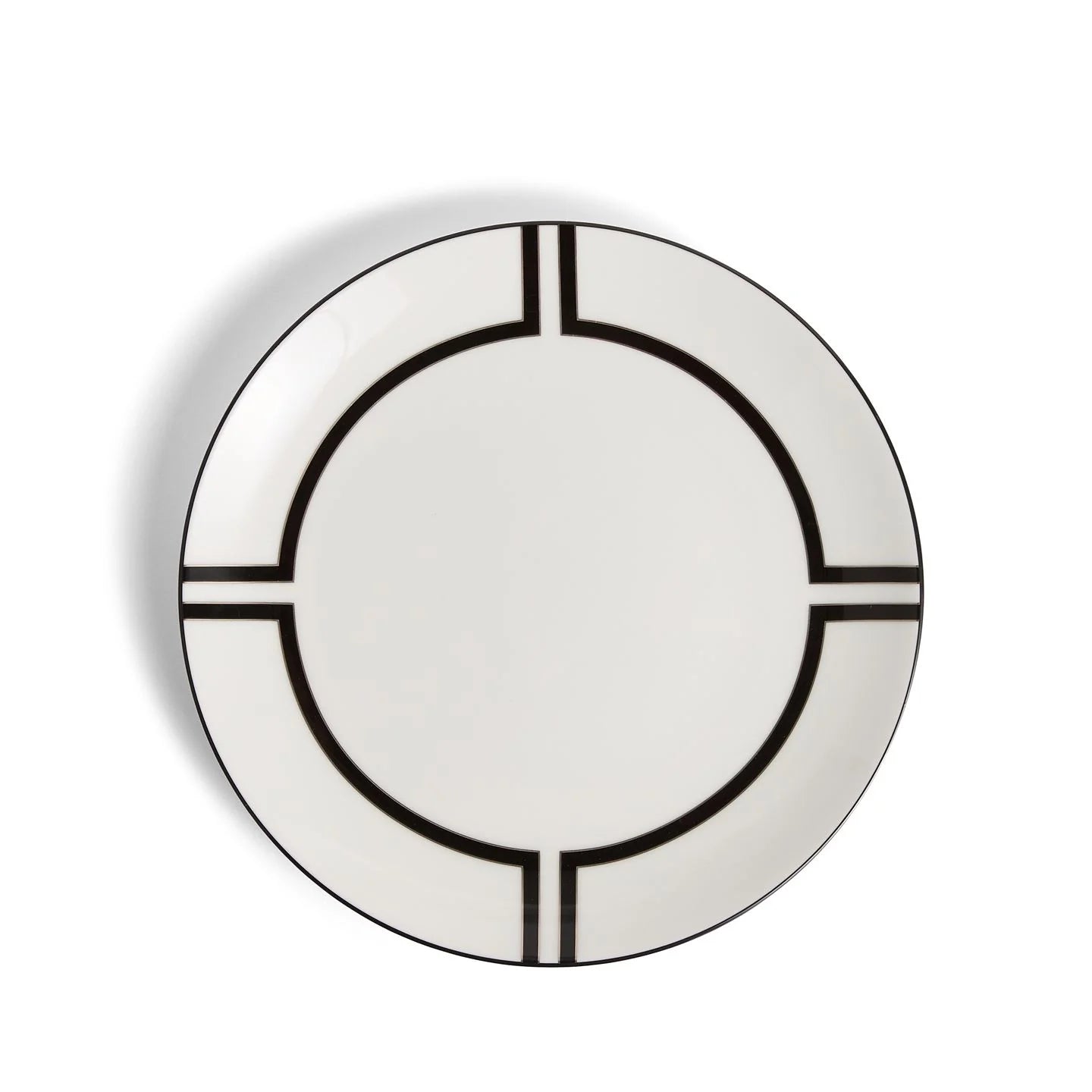 Wedgwood Vera Wang Luxe Graphite Salad Plate