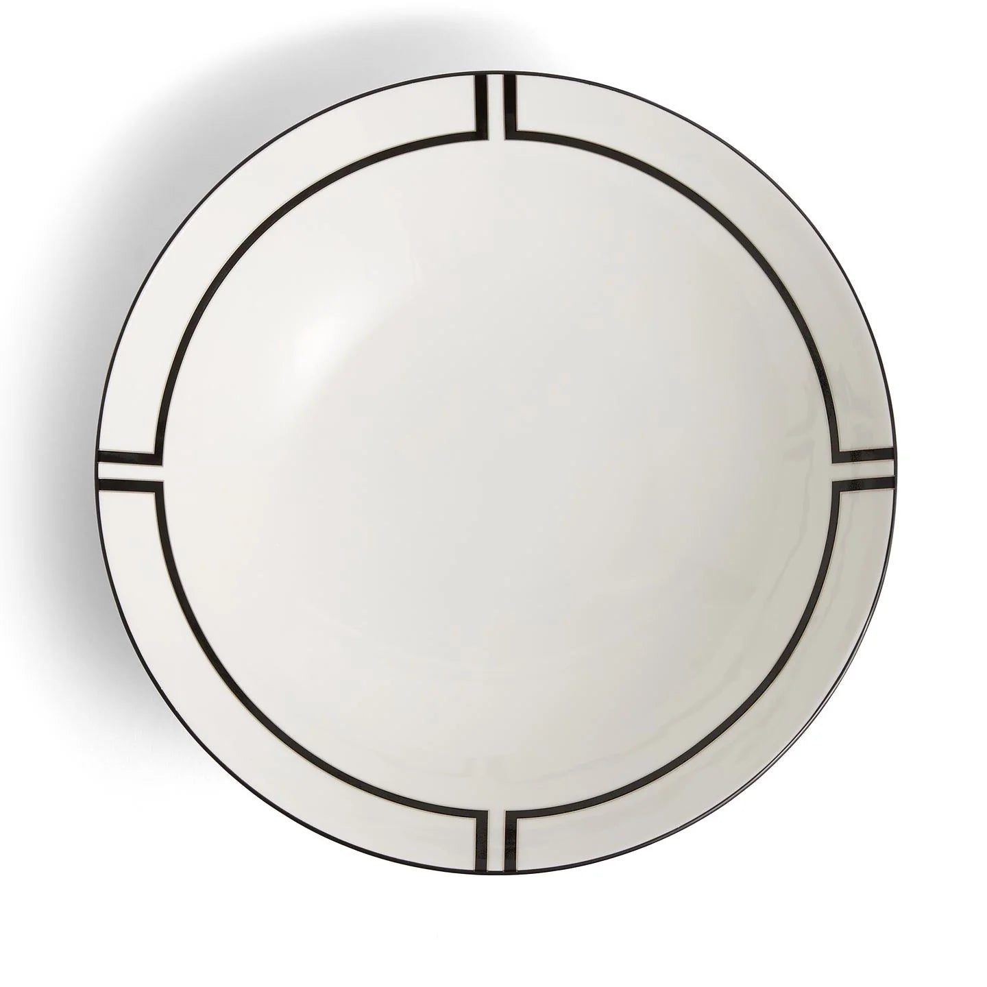 Wedgwood Vera Wang Luxe Graphite Round Serving Bowl