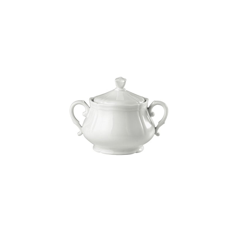 Richard Ginori Antico Doccia Bianco White Sugar Bowl 270 ml