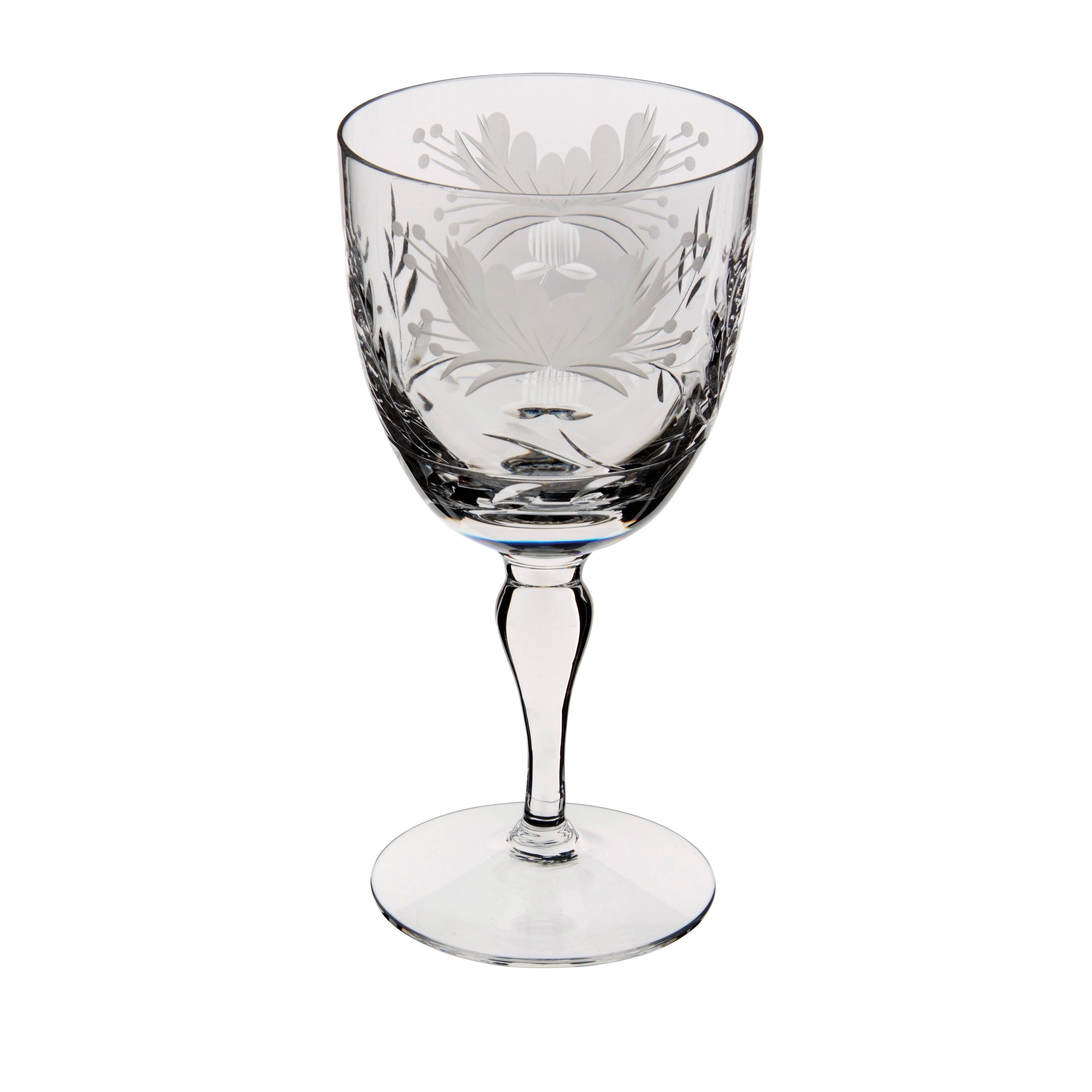 Royal Brierley Honeysuckle Goblet