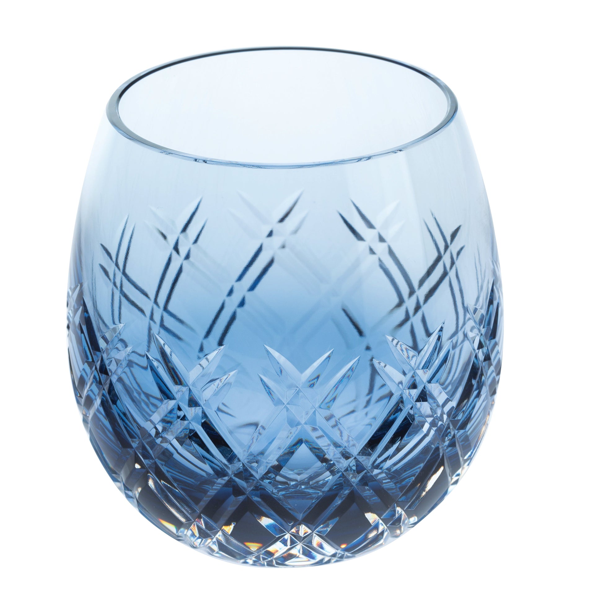 Royal Brierley Kilda Ink Blue Tumbler