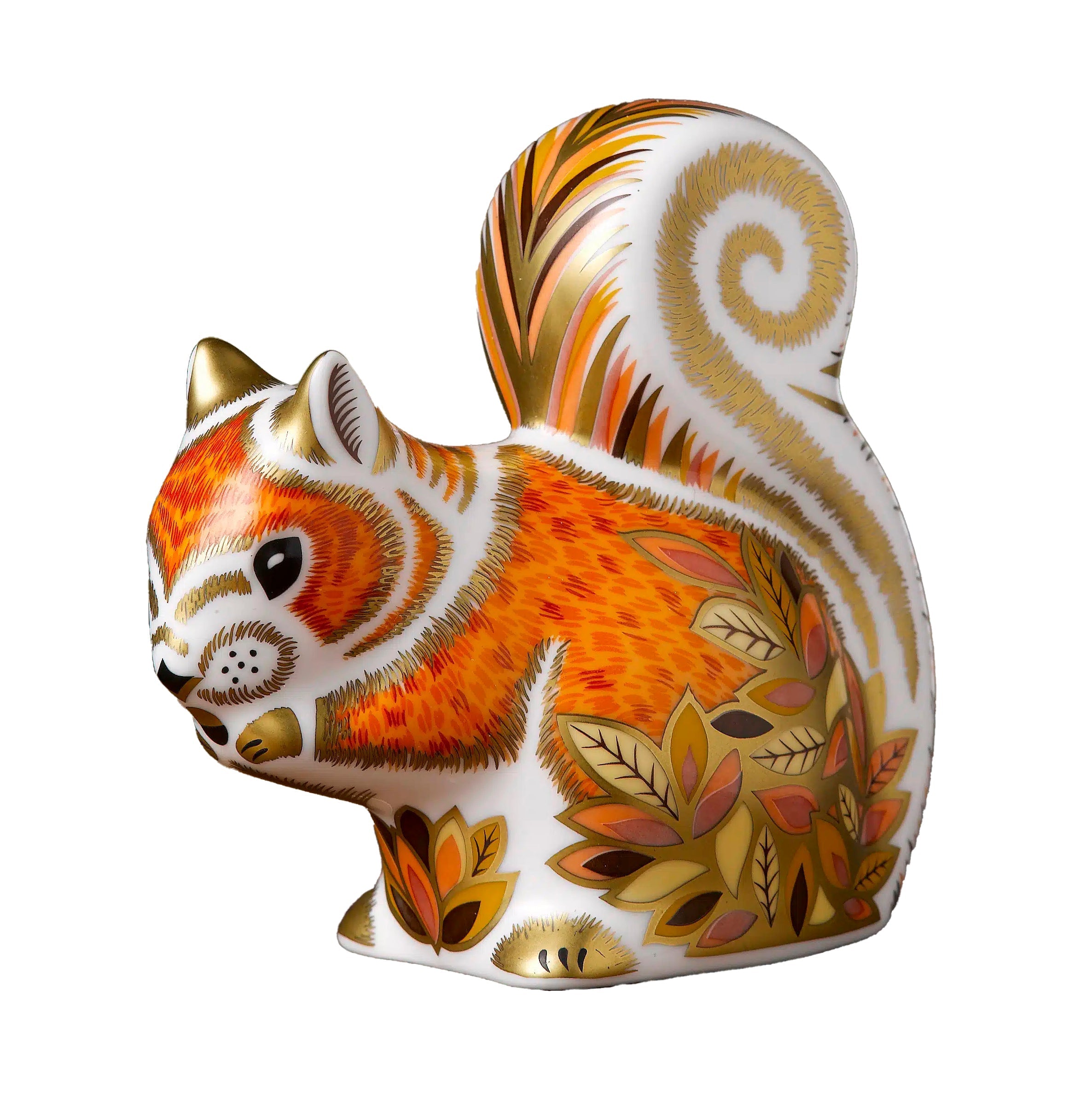 Royal Crown Derby Autumn Squirrel New