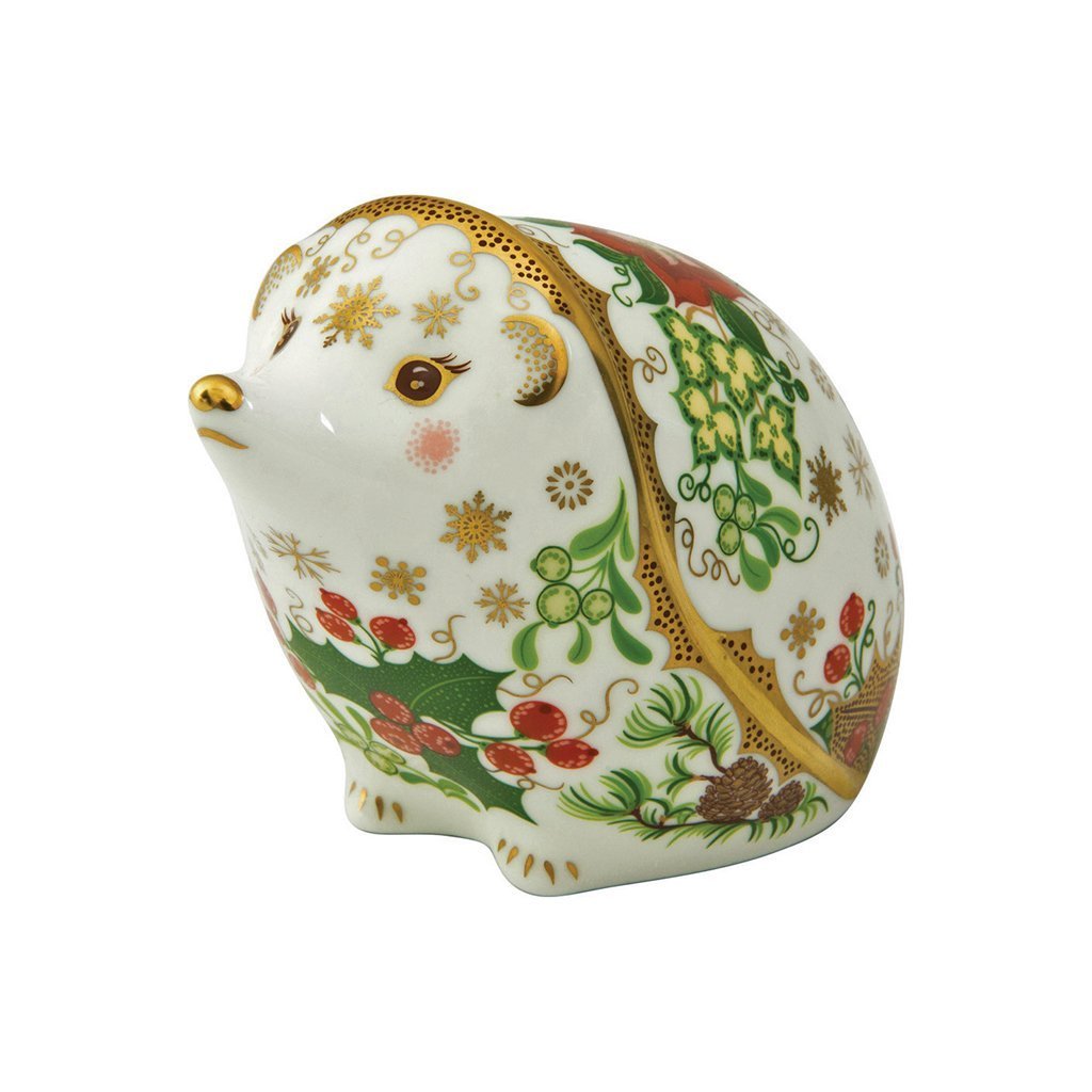 Royal Crown Derby Christmas Hedgehog New IN STOCK