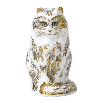 Royal Crown Derby Fifi The Cat-Goviers