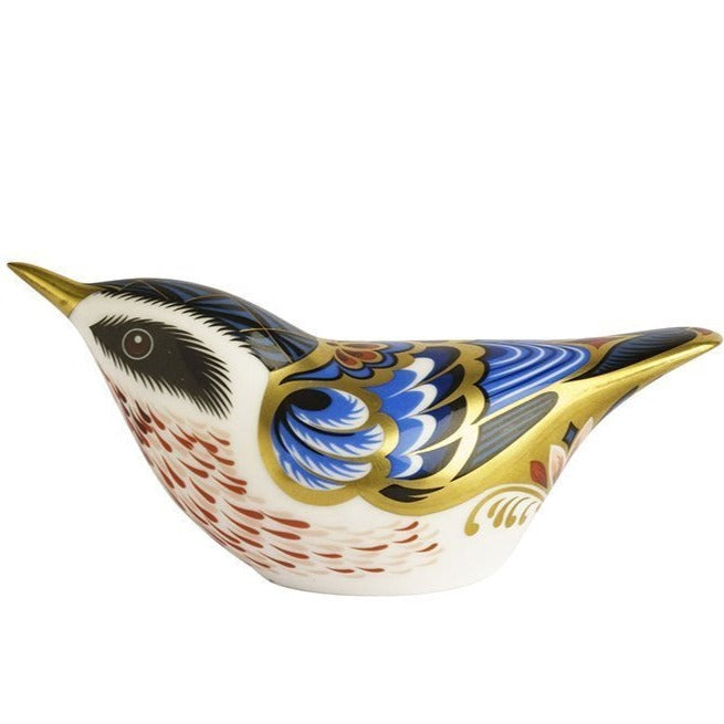Royal Crown Derby Garden Nuthatch-Collectables-Goviers