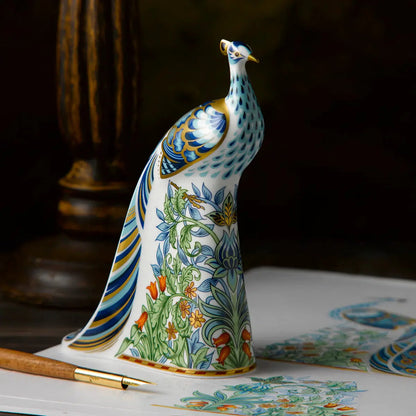 Royal Crown Derby Manor Peacock-Collectables-Goviers