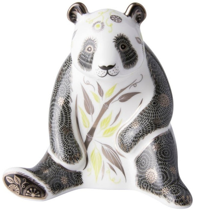Royal Crown Derby Midnight Panda New IN STOCK