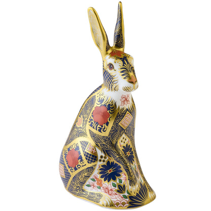 Royal Crown Derby Old Imari Hare SGB-Collectables-Goviers