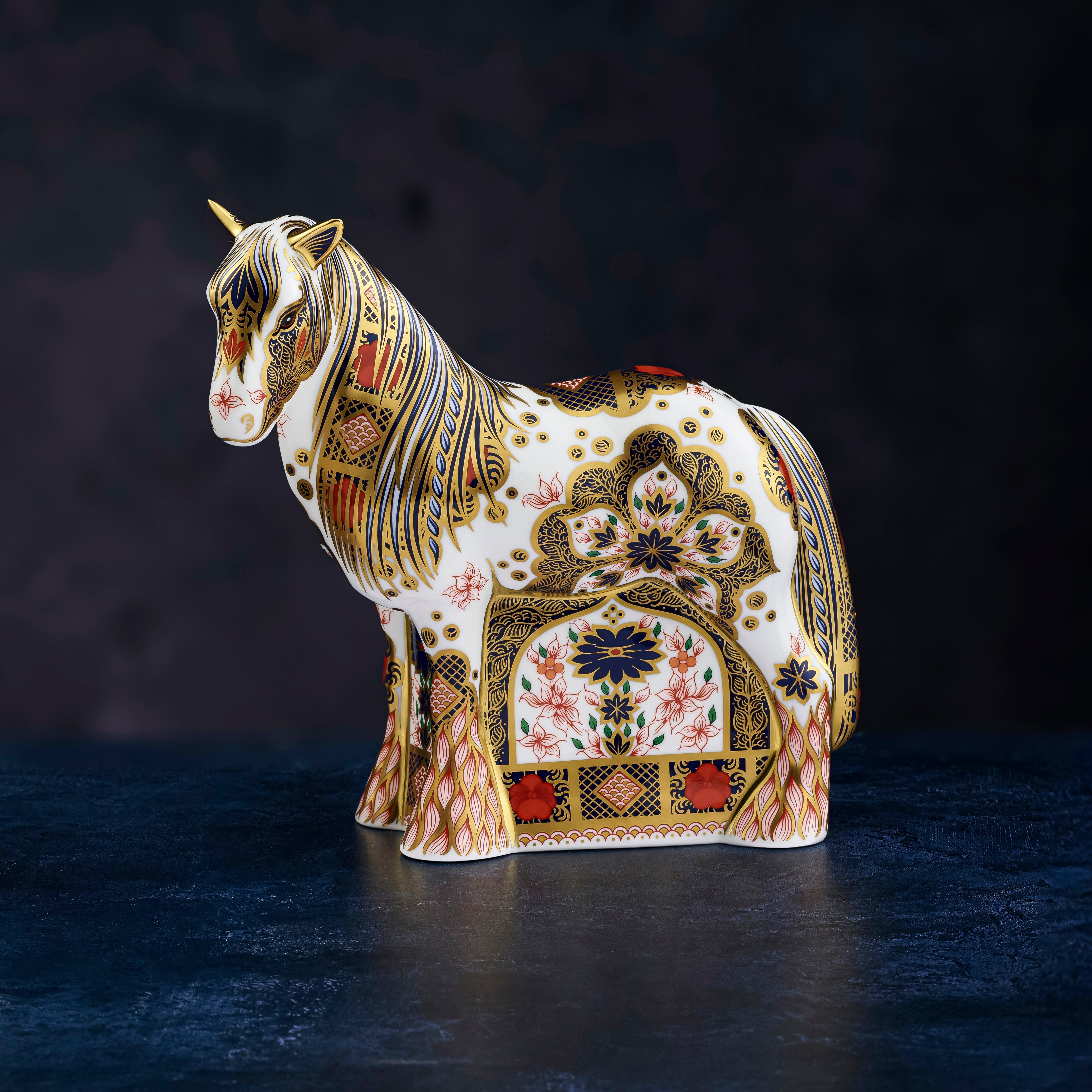 Royal Crown Derby Old Imari Solid Gold Band Cob New