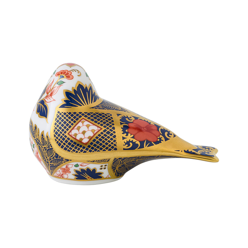 Royal Crown Derby Solid Gold Band Goldfinch-Collectables-Goviers