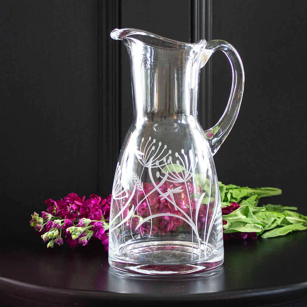 Royal Scot Crystal Dragonfly Large 1.5 Litre Jug
