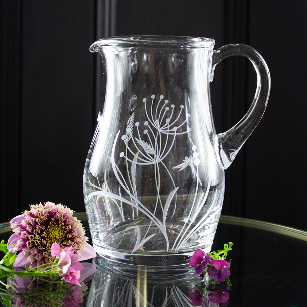 Royal Scot Crystal Dragonfly Large Jug