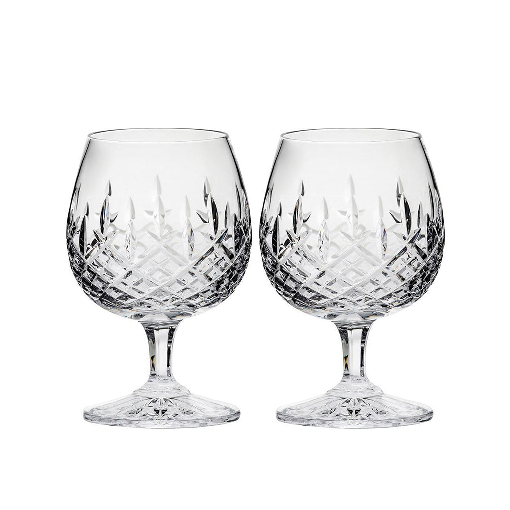 Royal Scot Crystal London Brandy Glass Set of 2