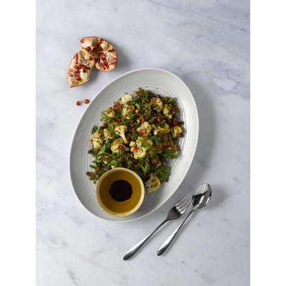 Royal Doulton Gordon Ramsay Maze Light Grey Plate 28cm